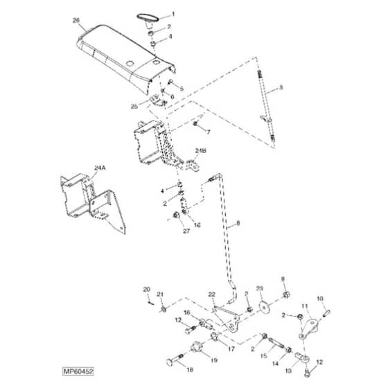 John Deere 1565 - PC10341 - Control Assembly - ST452028