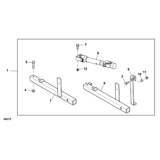 John Deere 1570 - PC12158 - Lift Arm - ST1017419