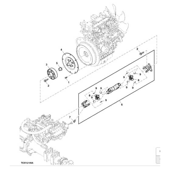 John Deere 1570 - PC12158 - Drive Shaft - ST783622