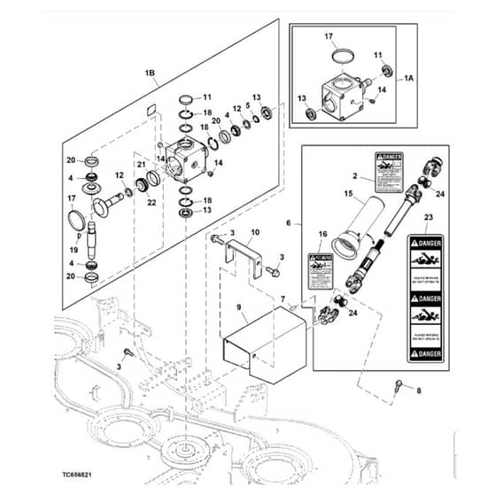 John Deere 1570 - PC12158 - Universal Drive - ST786236