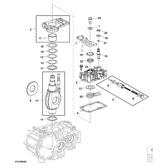 John Deere 1570 - PC12158 - Hydrostatic Transmission - ST786512