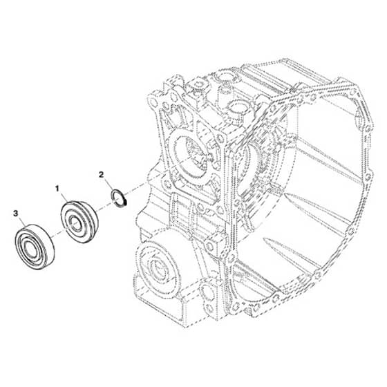 John Deere 1570 - PC12158 - Motor Gear - ST786827