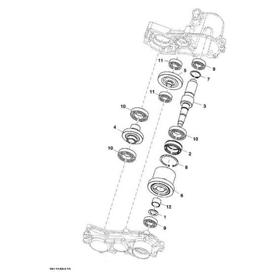 John Deere 1570 - PC12158 - Gear - ST786852