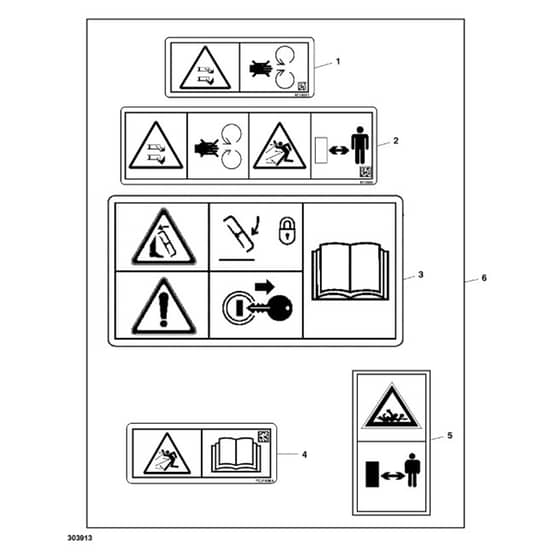 John Deere 1570 - PC12158 - Labels - ST788078