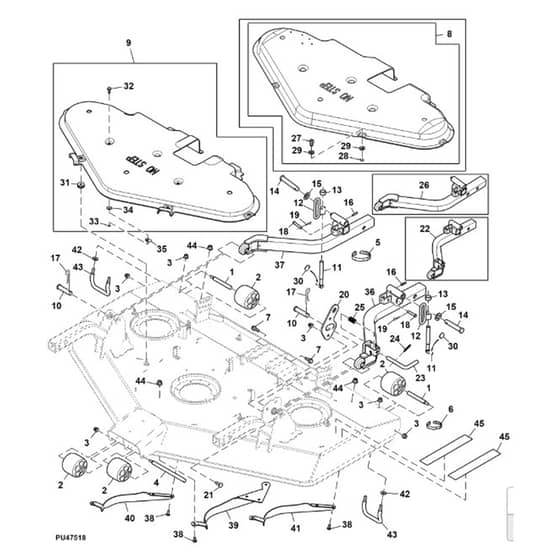 John Deere 1570 - PC12158 - Shift Linkage - ST788654