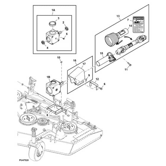 John Deere 1570 - PC12158 - Universal Drive - ST788694