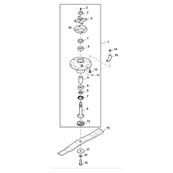 John Deere 1570 - PC12158 - Blade (030001 - ) - ST846912