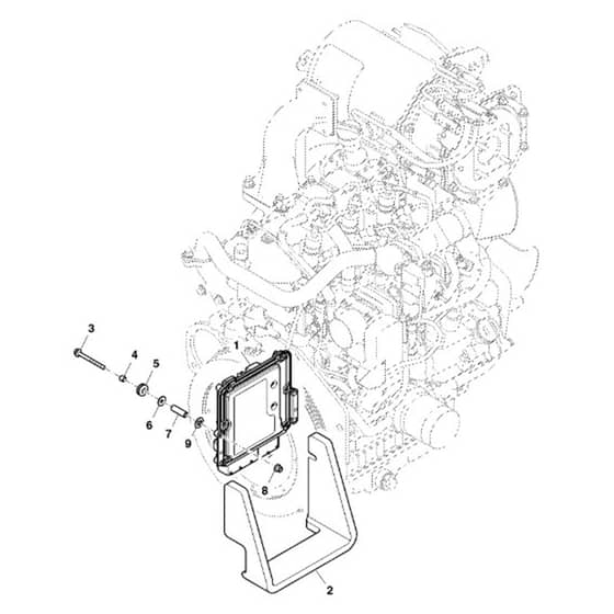 John Deere 1575 - PC12159 - Electronic Control - ST785351