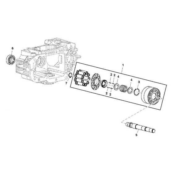 John Deere 1575 - PC12159 - Hydrostatic Transmission - ST786847