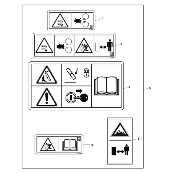 John Deere 1575 - PC12159 - Labels - ST788078
