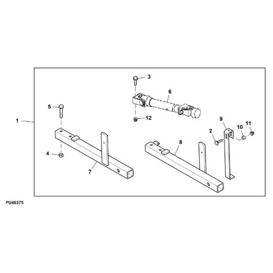 John Deere 1580 - PC12160 - Lift Arm - ST1017419