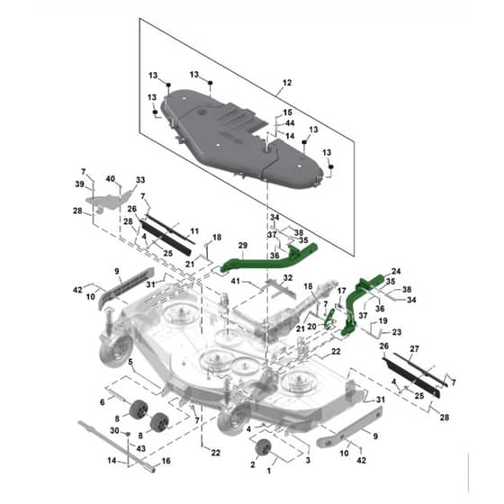John Deere 1580 - PC12160 - Shift Linkage (100001 - ) - ST1065275