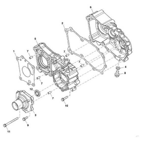 John Deere 1580 - PC12160 - Gear Case - ST786930
