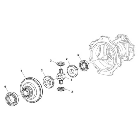 John Deere 1580 - PC12160 - Differential Gear - ST787035