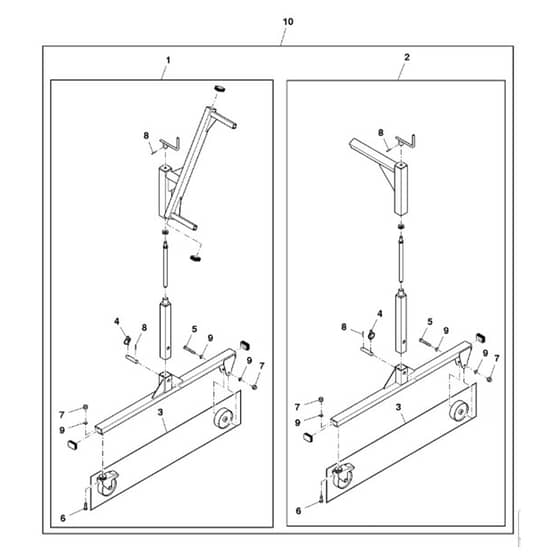 John Deere 1580 - PC12160 - Parking Stands - ST788080