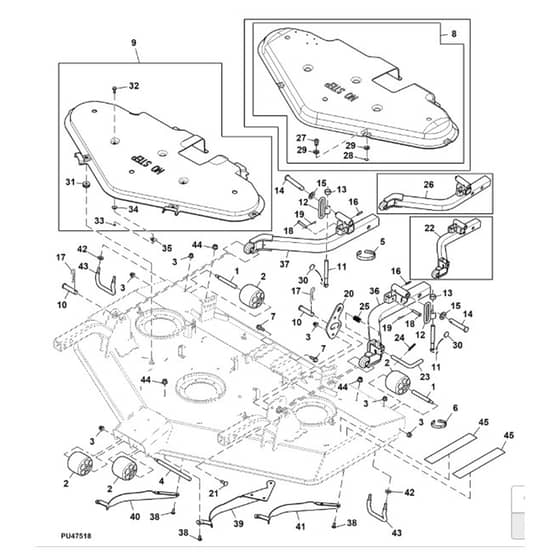 John Deere 1580 - PC12160 - Shift Linkage - ST788654