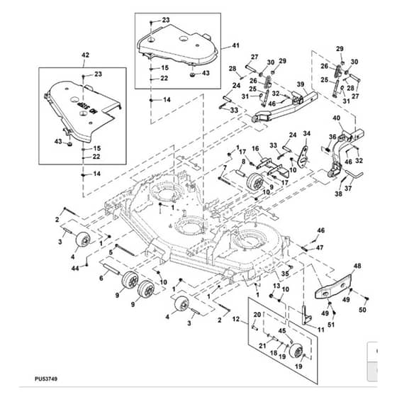John Deere 1580 - PC12160 - Shift Linkage (030001 - ) - ST846963
