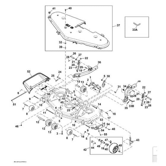 John Deere 1580 - PC12160 - Shift Linkage (030001 - ) - ST847356