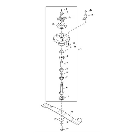 John Deere 1580 - PC12160 - Blade (030001 - ) - ST847411