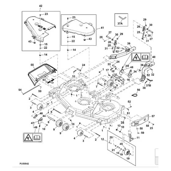 John Deere 1580 - PC12160 - Shift Linkage (030001 - ) - ST852879
