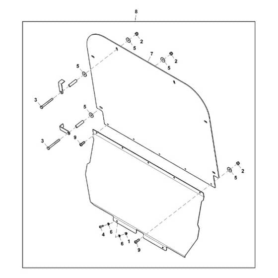 John Deere 1580 - PC12160 - Hydraulic Shielding - ST873336