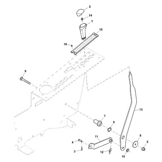John Deere 1585 - PC12161 - Implement Lift - ST773055
