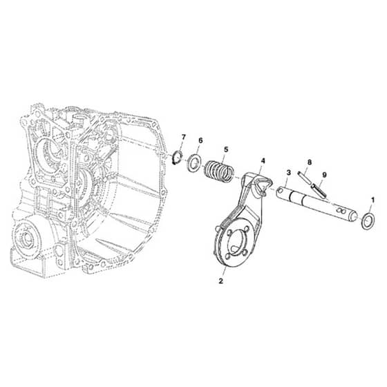 John Deere 1585 - PC12161 - Differential Lock - ST786972