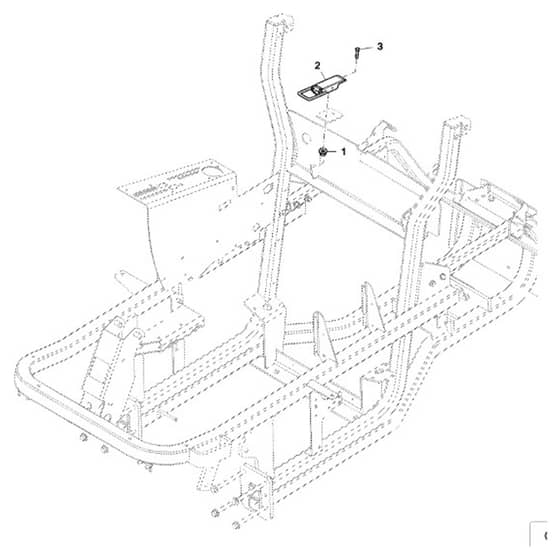 John Deere 1585 - PC12161 - Latch - ST788629