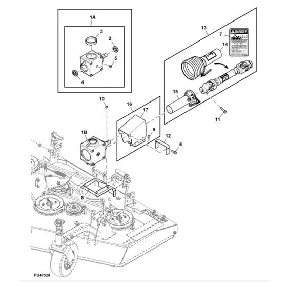 John Deere 1585 - PC12161 - Universal Drive - ST788694