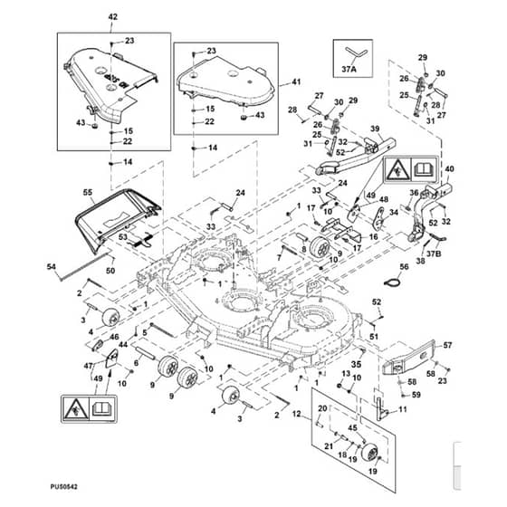 John Deere 1585 - PC12161 - Shift Linkage (030001 - ) - ST852879