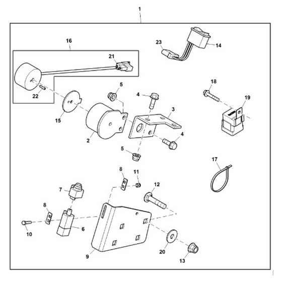 John Deere 1585 - PC12161 - Electronic Cruise - ST952636
