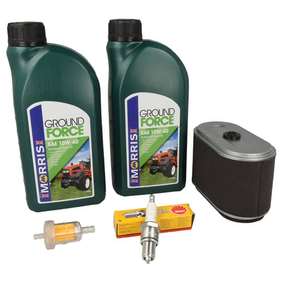 Honda HF1211K2, HF1211K3 Service Kit & Oil (Metal & Inline Fuel) - See Note