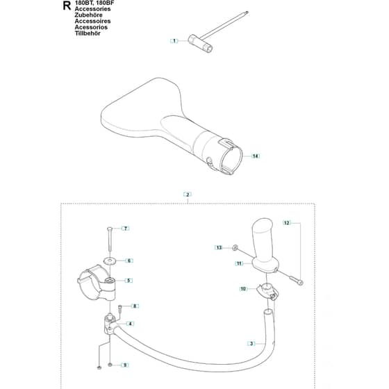 Husqvarna 180 BF - 20084000001-Current Accessories