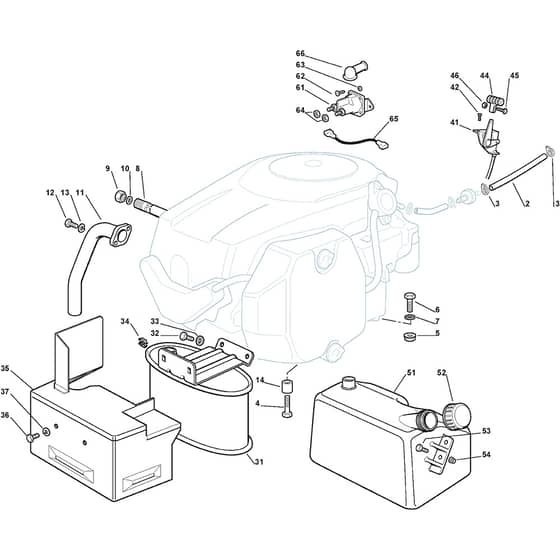 1840H - 2006 - 299931883/MOE - Mountfield Ride On Mower Engine Diagram