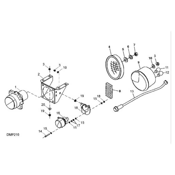 John Deere 1905 - PC9386 - Lights (195278 - ) - ST501739