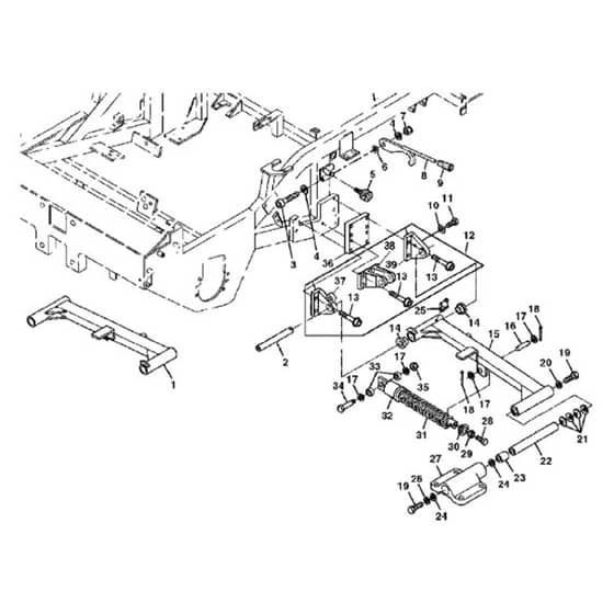 John Deere 1905 - PC9386 - Lift Linkage - ST501797