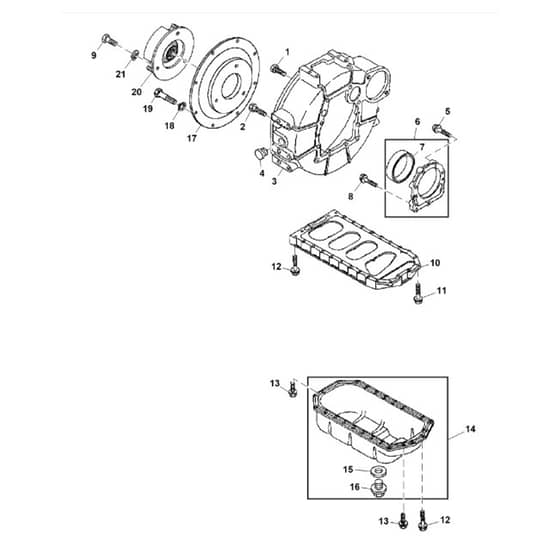 John Deere 1905 - PC9386 - Mounting Flange - ST501977