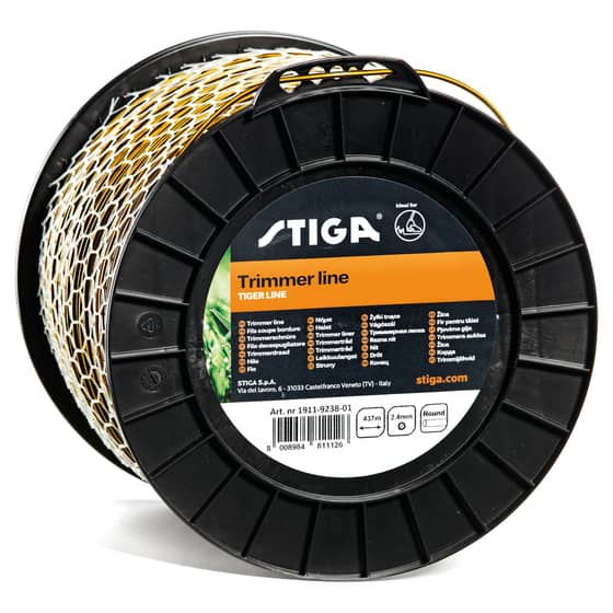 Genuine Stiga 2.4mm x 437m Strimmer Line (Round) - 1911-9238-01
