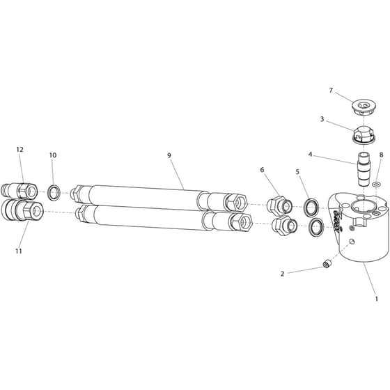 Belle 20-18 PAN - Valve Body Assembly