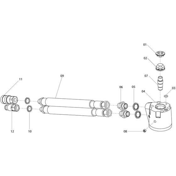 Belle 20-26 UD - Valve Body Assembly