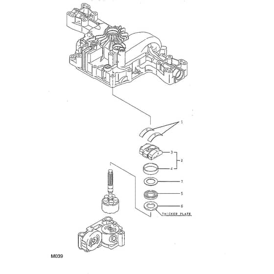2048H - 2002 - 13-2655-12 - Mountfield Ride On Mower Range Shift Diagram