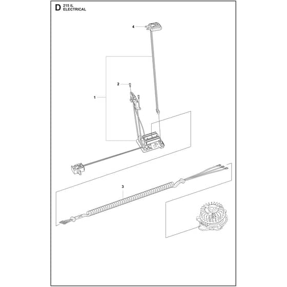 Husqvarna 215iL - 970536001 - Electrical