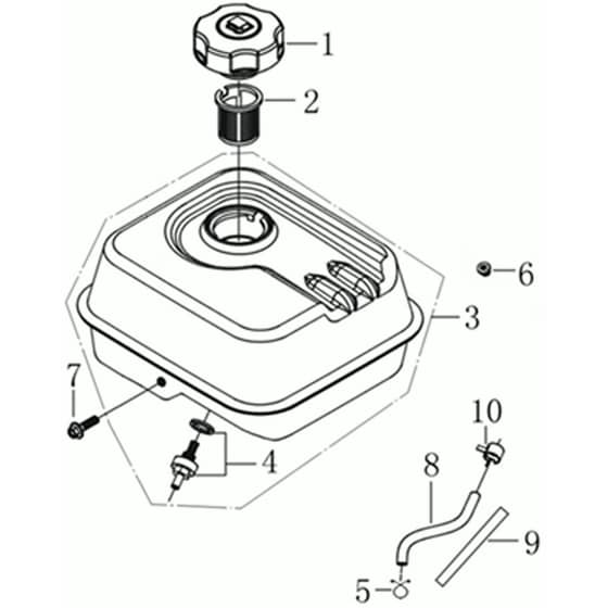 218 - Bertolini Tiller Tank Diagram