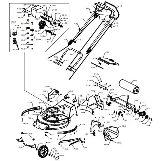 Masport 21 - 957946 - Oct 2011 7494485 - Main Assembly