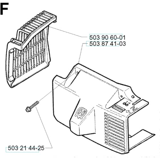 Husqvarna 225 HBV - 2000-Current - Cover