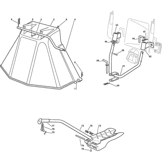 2448H 4WD - 2010 - 2T1525283/M10 - Mountfield Ride On Mower Options Diagram