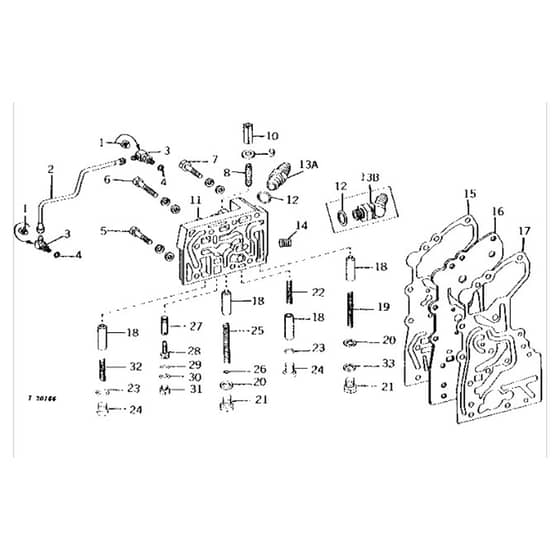 John Deere 2520 - PC1145 - Transmission Clutch - ST128