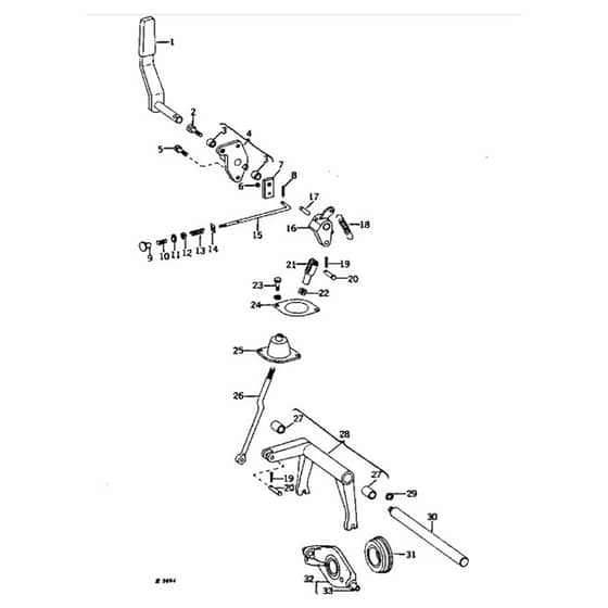 John Deere 2520 - PC1145 - Transmission Disconnect - ST133