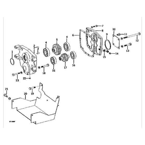 John Deere 2520 - PC1145 - S.A.E. Hydraulic - ST206