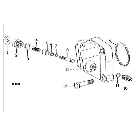 John Deere 2520 - PC1145 - Rockshaft Piston - ST306